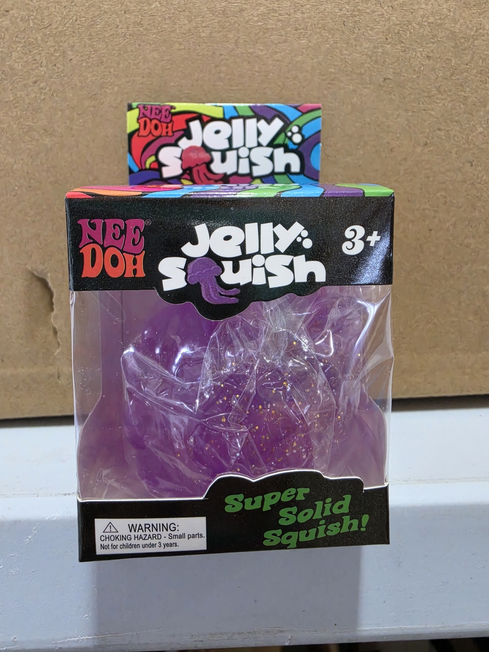 Jelly Squish Purple Kids Toy